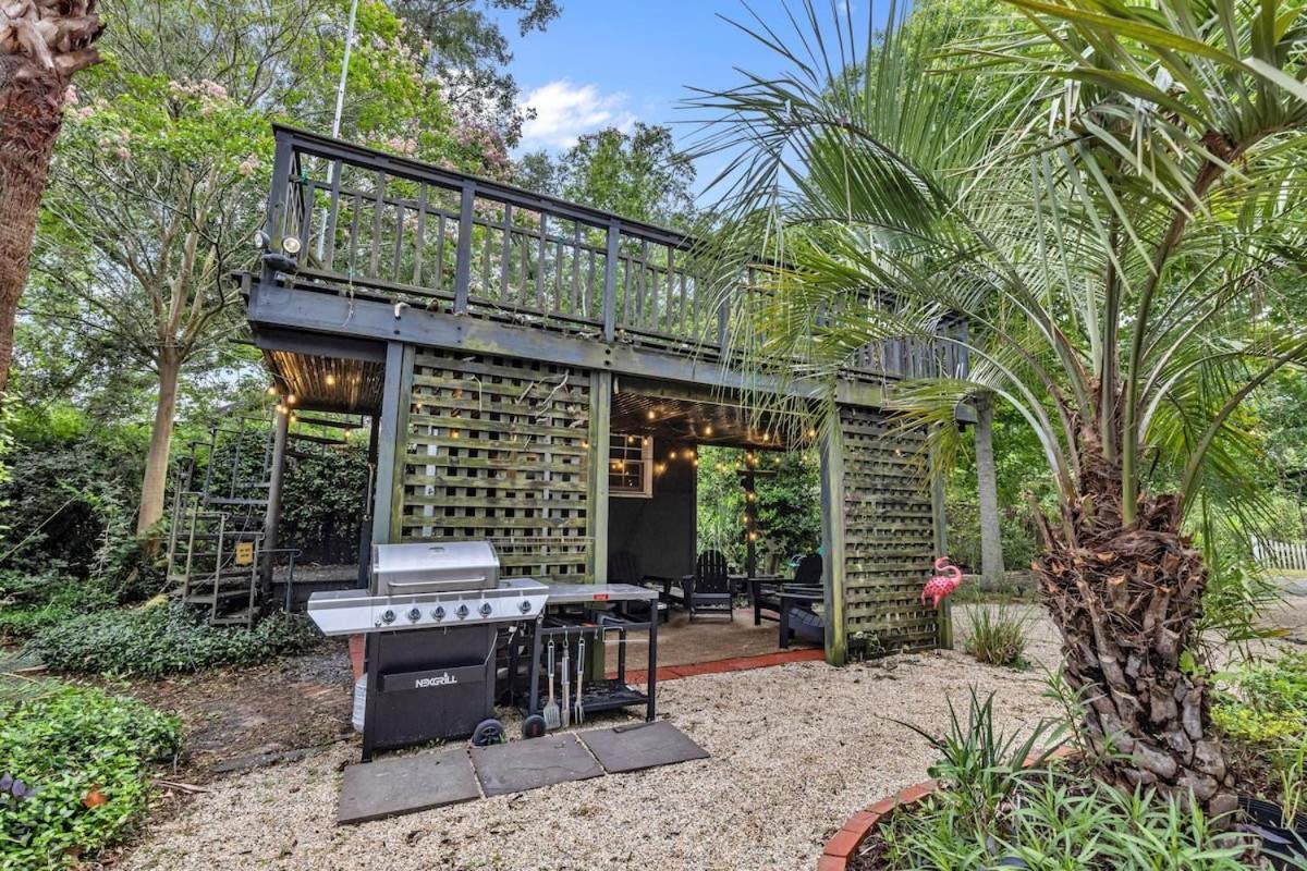 Bare Feet Bungalow -Close To Beach & Dog Friendly กัลฟ์พอร์ต ภายนอก รูปภาพ